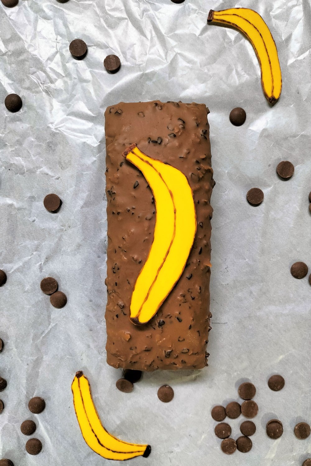 Chocolade-bananenbrood