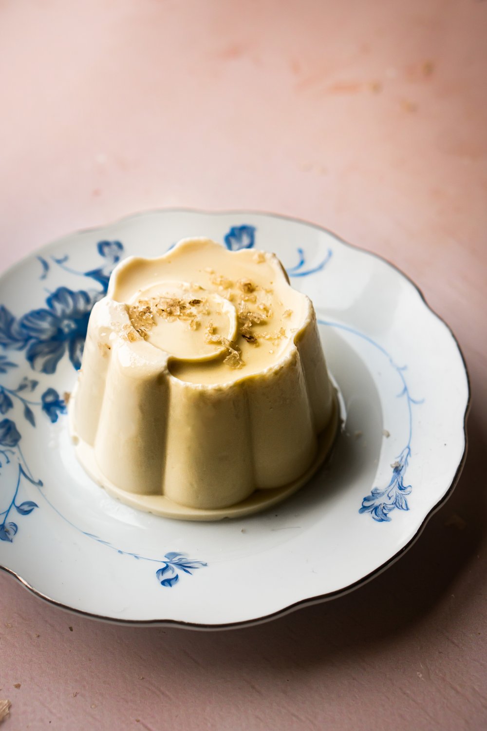 Panna cotta met witte chocolade