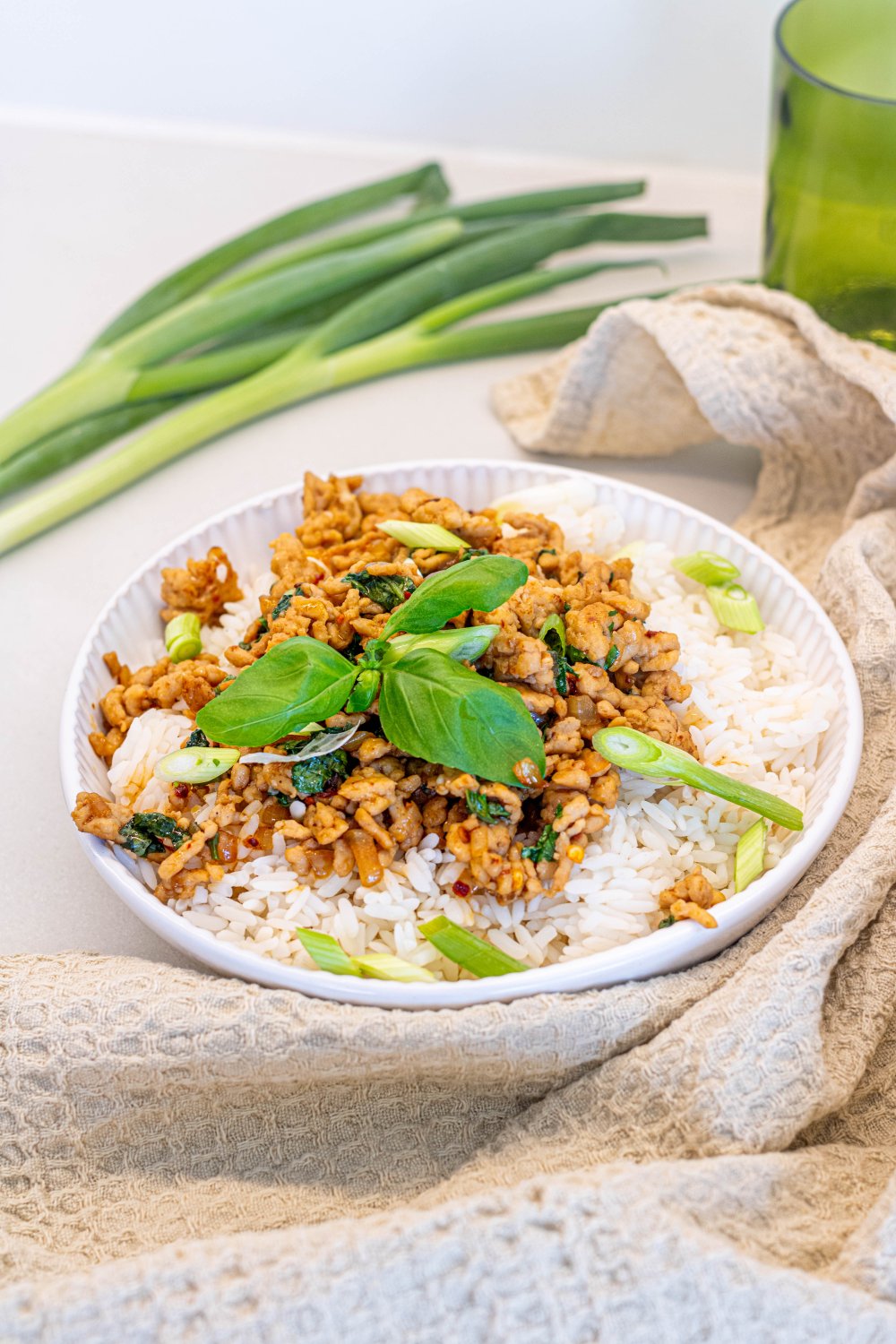 Thai basil chicken