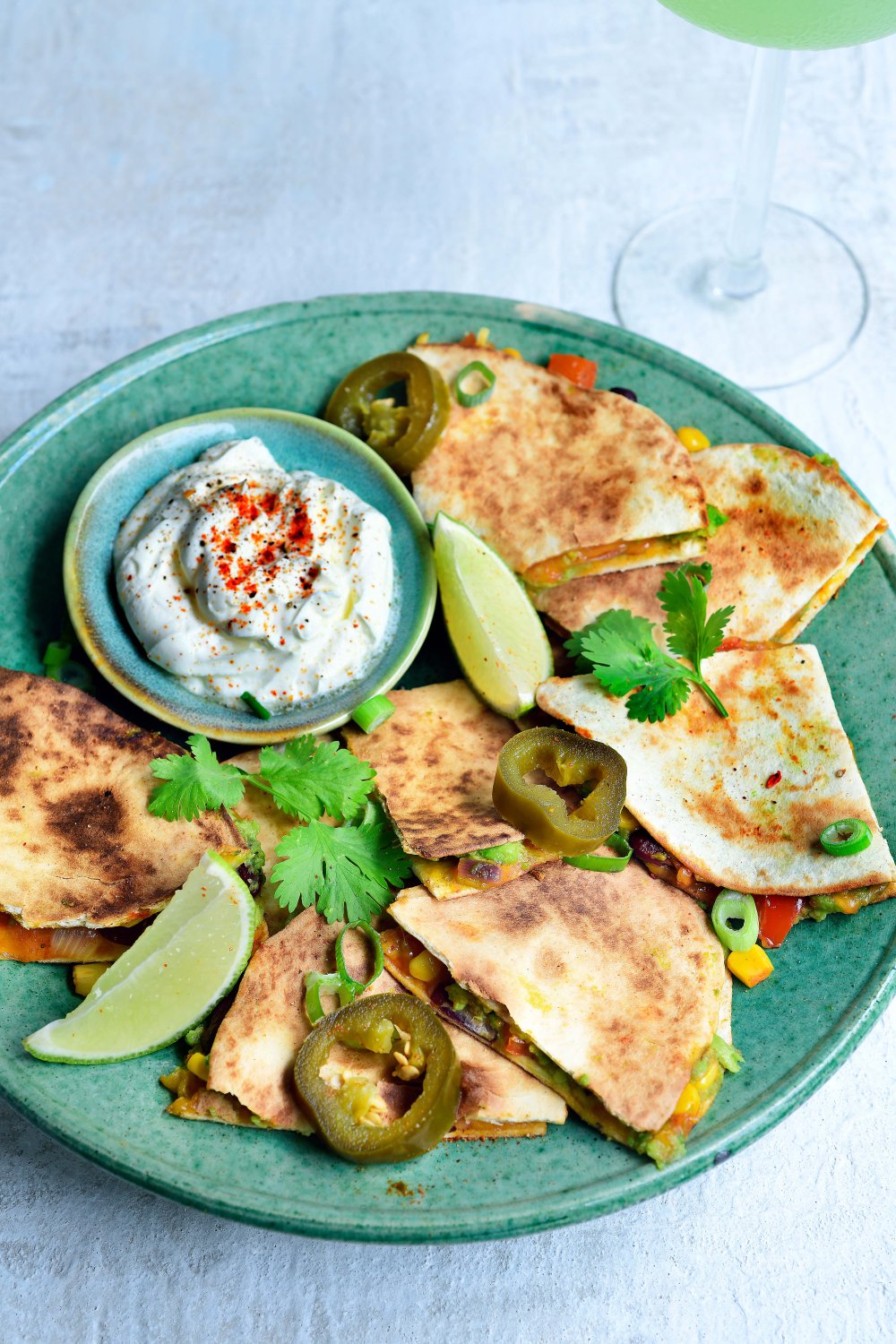 Mini-quesadilla's
