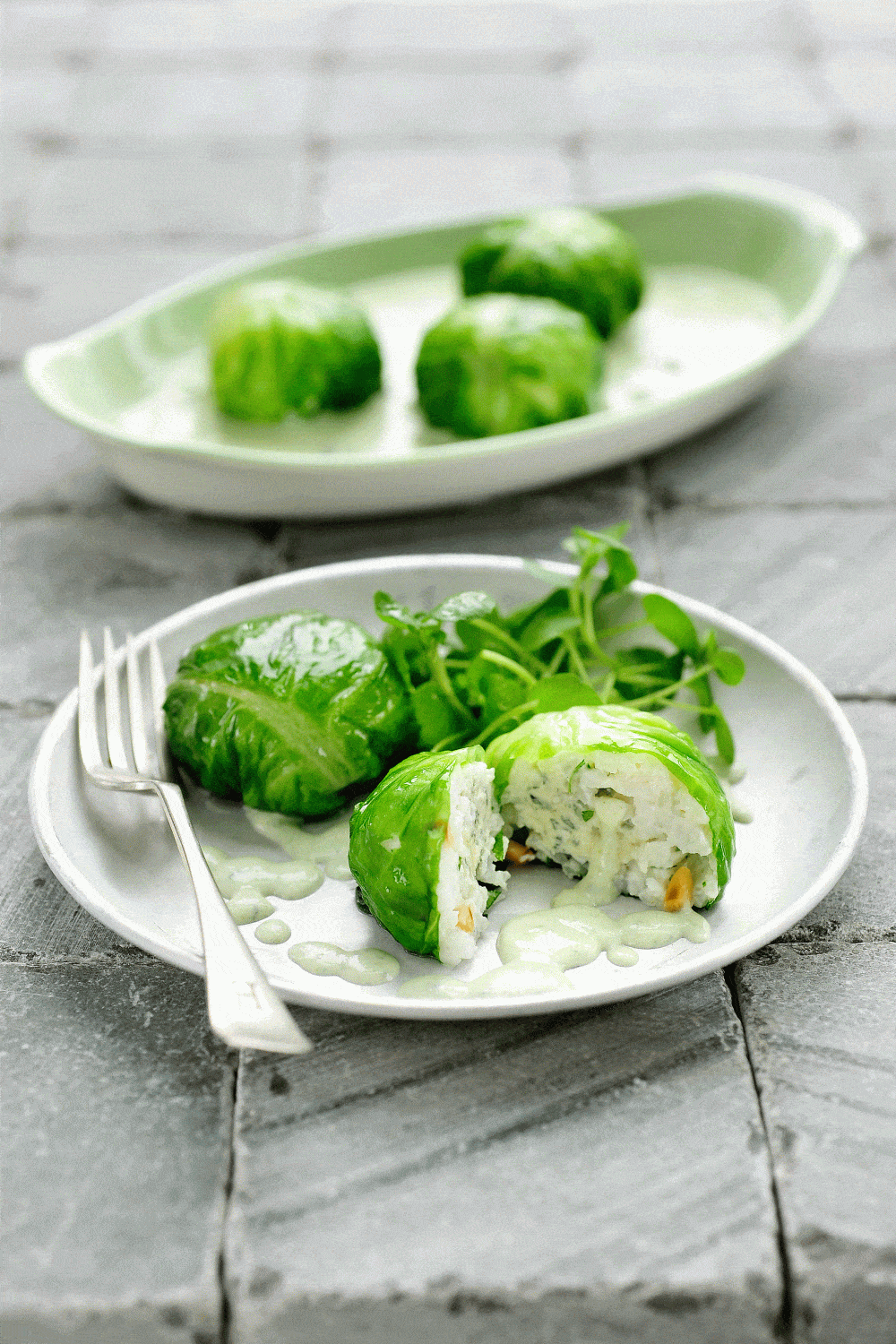 Arancini met sla en Pas de Bleu