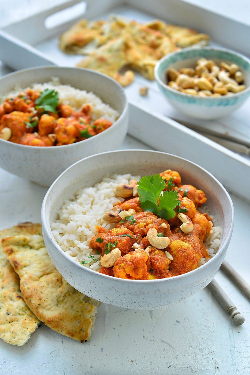 Veggie tikka masala met bloemkool