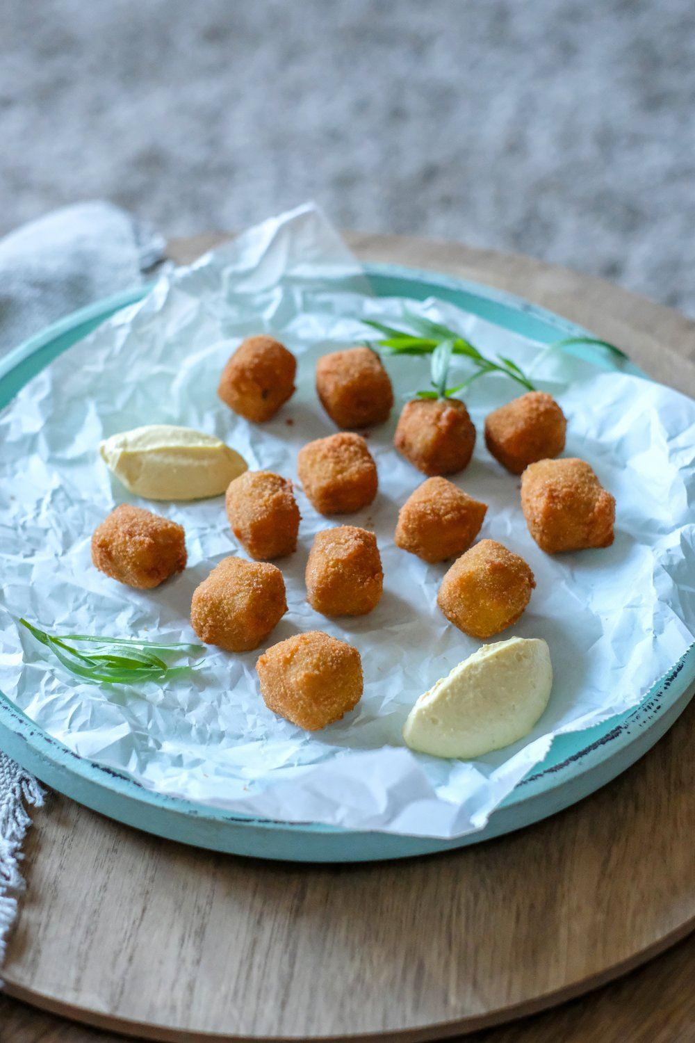 Kroketjes van varkenskop