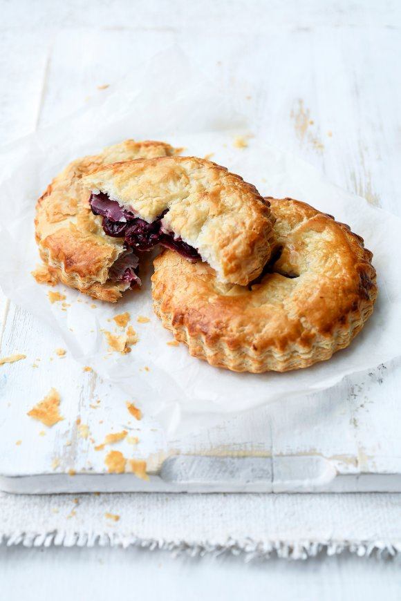 Koffiekoekjes met krieken