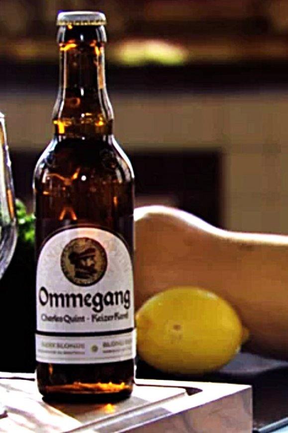 Ommegang – pladijs met mosselen en kruidenmayonaise