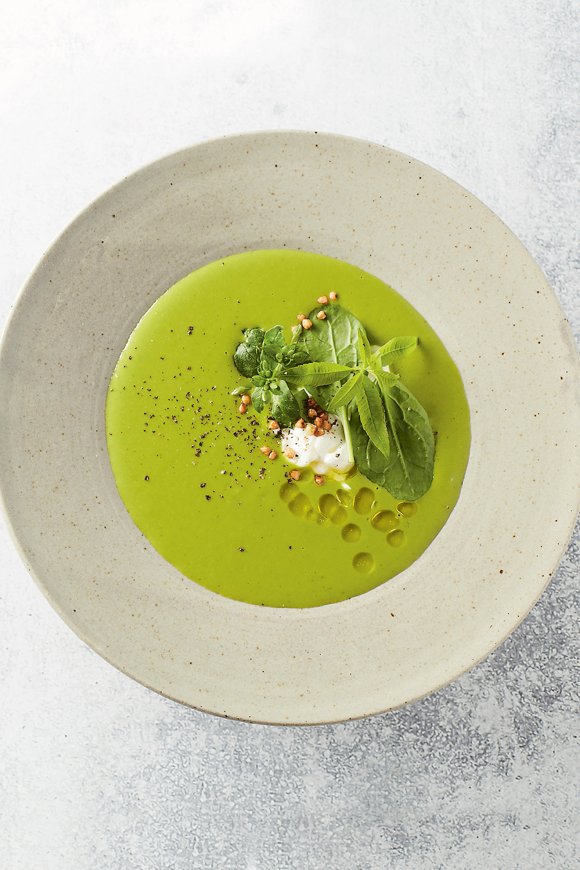 Gazpacho van courgette