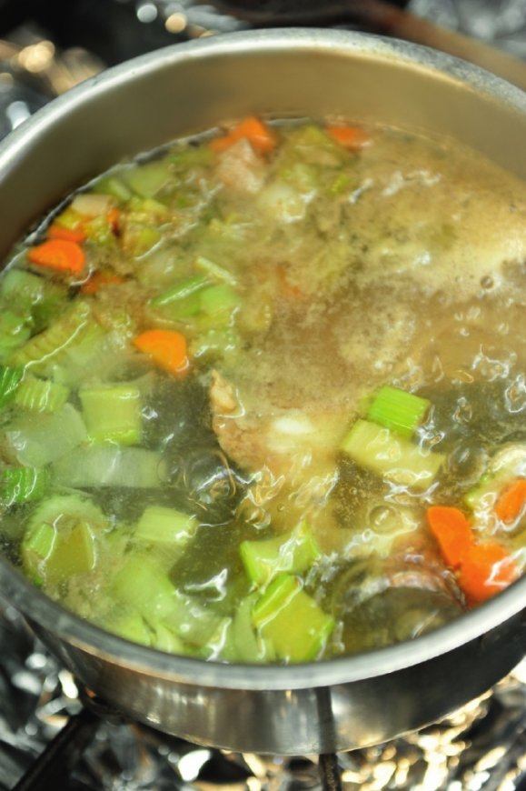 Peppe's basisrecept voor vleesbouillon