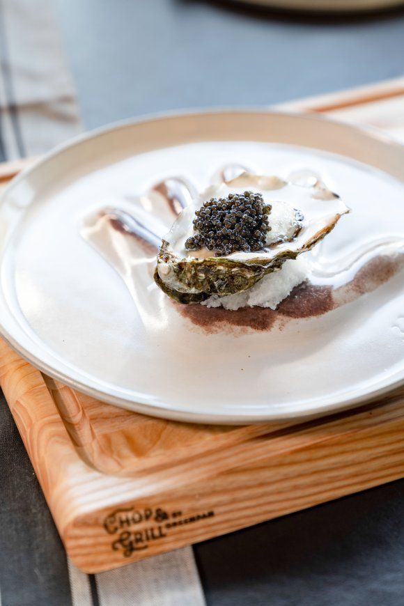 Zeeuwse oesters met granité van champagne