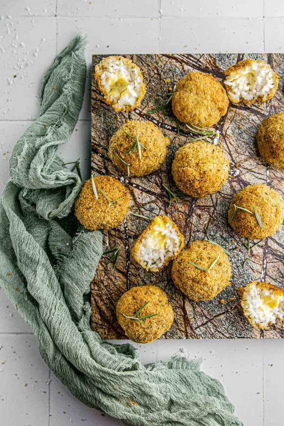 Vegan arancini