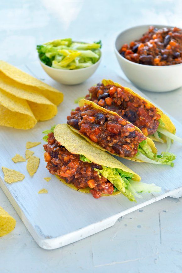 Taco's con carne