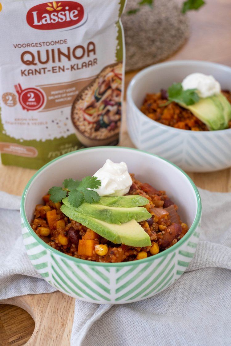 Recept Chili Met Zoete Aardappel En Quinoa Njam