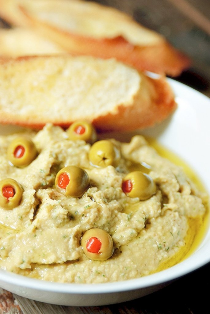 Recept "Hummus met aubergine" njam!