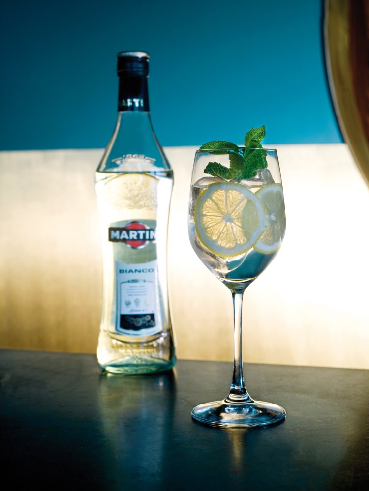 Recept "Martini Royale" njam!
