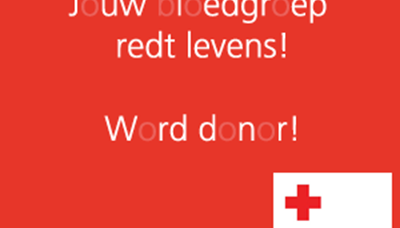 Studio 100 steunt de Missing Type campagne van het Rode Kruis
