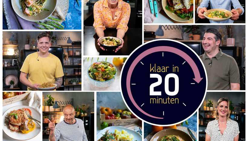 Klaar in 20 minuten: de njam!-chefs koken heerlijk eenvoudig met slechts 7 ingrediënten