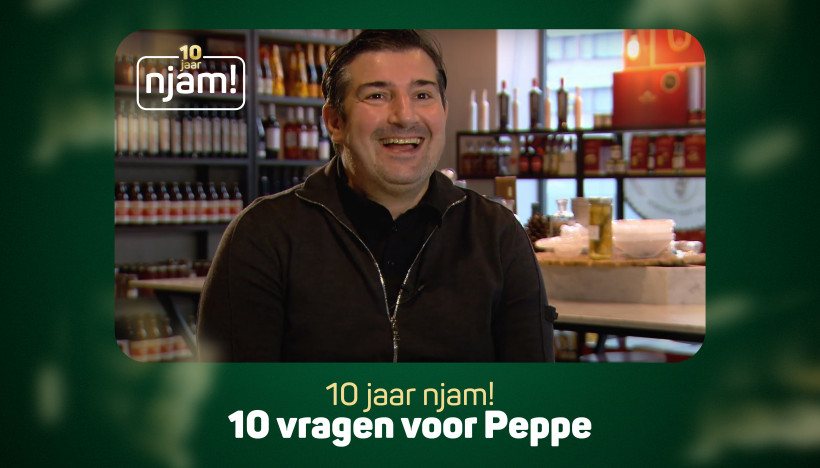 10 jaar njam!, 10 vragen voor Peppe Giacomazza