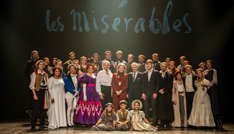 Afbeelding nieuwsartikel: 'Koninklijk bezoek voor Les Misérables!'