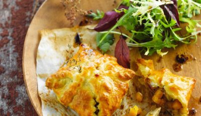 Paddenstoel-pompoen pakketjes