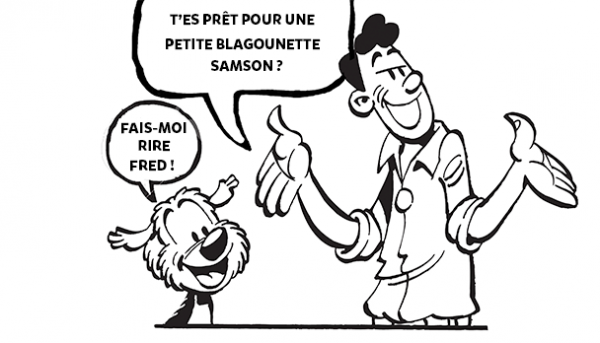 Raconte les blagues de Fred et Samson à la maison (partie 2)