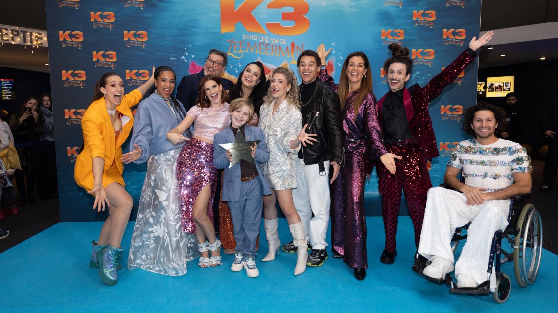 Nieuwe film  'K3 en Het Lied van de Zeemeermin’ in première!